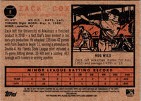 2011 Topps Heritage Minor League Zack Cox #8
