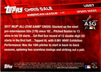 2017 Topps Update Chris Sale #US87