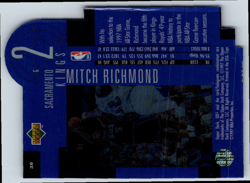 1996 Upper Deck UD3 Mitch Richmond