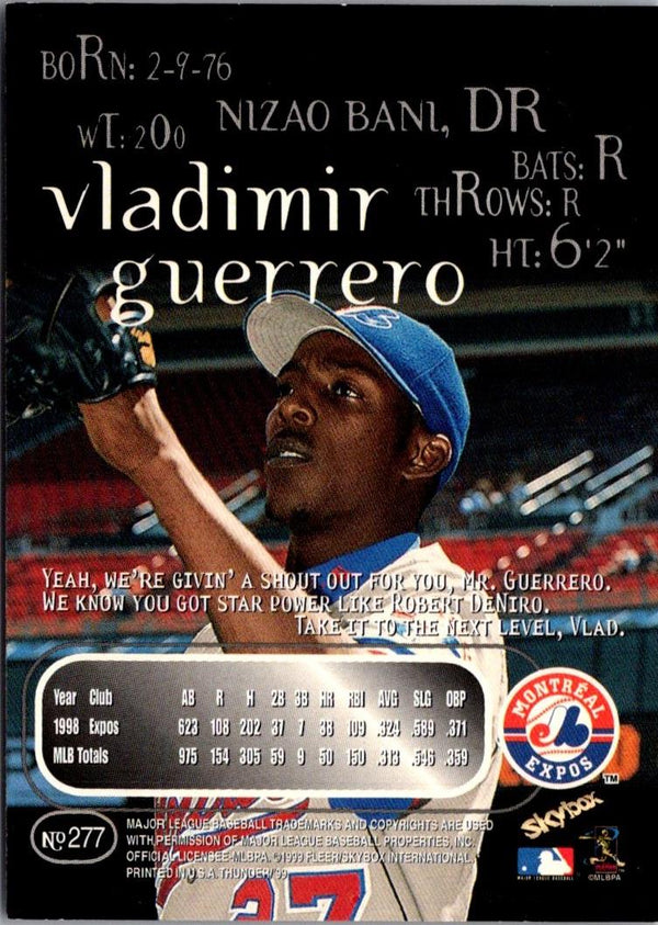 2020 Skybox Vladimir Guerrero Jr. #166