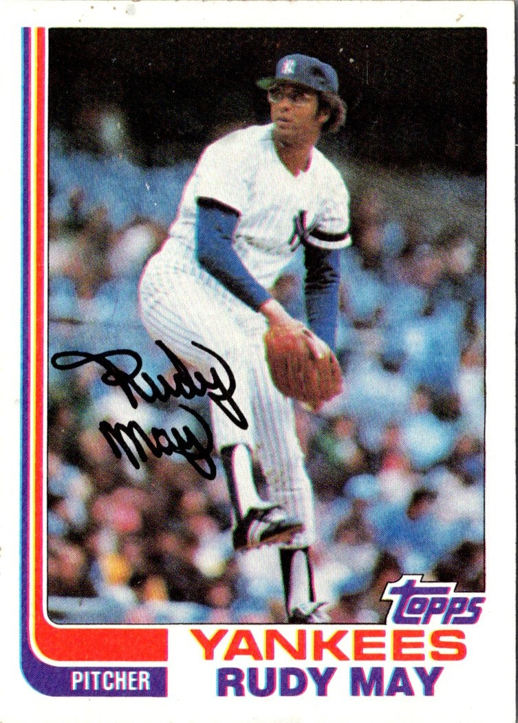 1982 Topps Rudy May