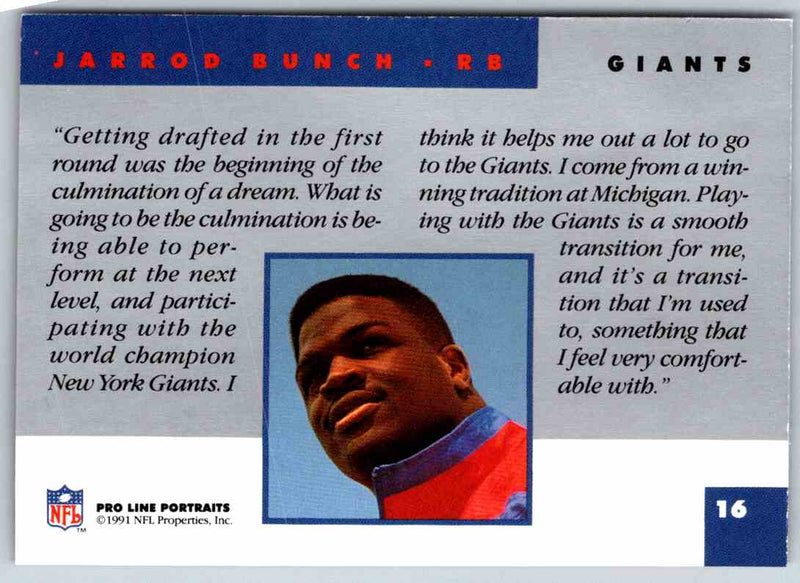 1991 ProLine Jarrod Bunch