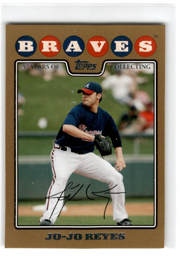 2008 Topps Gold Jo-Jo Reyes #553 0026/2008