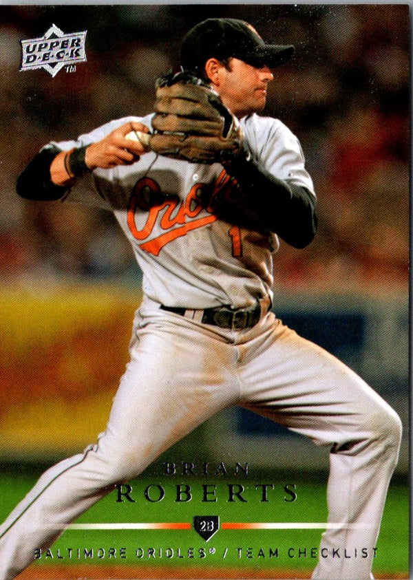 2008 Upper Deck Brian Roberts #768