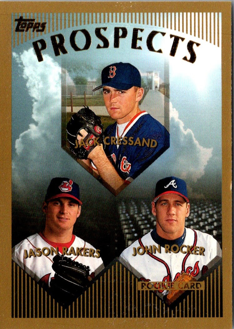 1999 Topps Jack Cressend/Jason Rakers/John Rocker