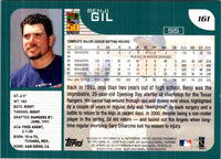 2001 Topps Benji Gil #161