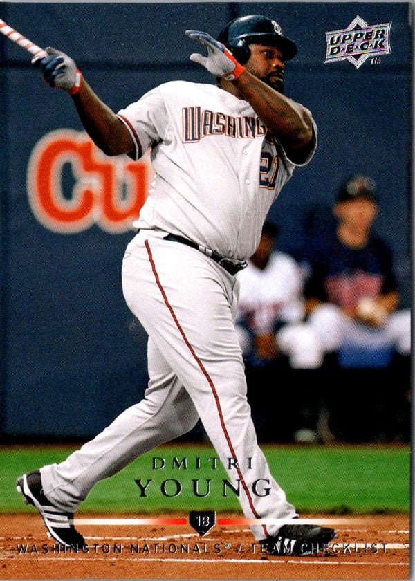 2008 Upper Deck Dmitri Young #767