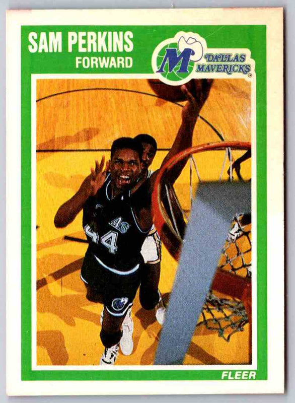1989 Fleer Sam Perkins #36