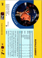 1990 Pro Set Grant Ledyard #24 Rookie