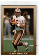 1990 Allan Kaye's Football Card News Joe Montana