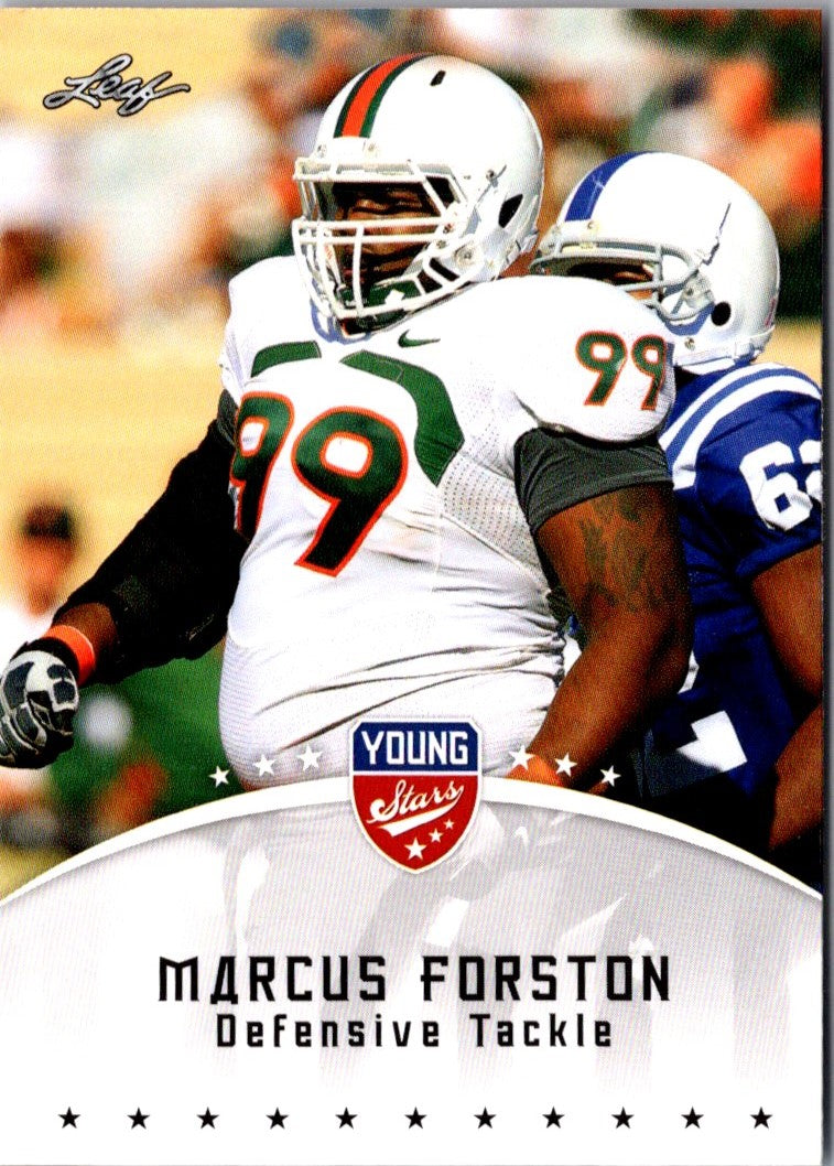 2012 Leaf Young Stars Marcus Forston