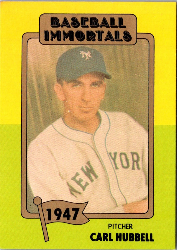 1980 SSPC HOF Carl Hubbell #53