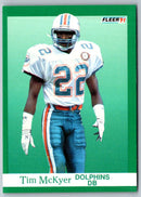 1991 Fleer Tim McKyer