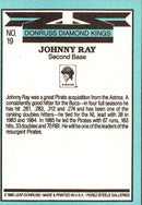 1986 Donruss Diamond Kings Johnny Ray