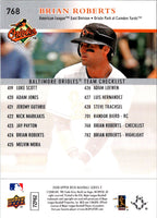 2008 Upper Deck Brian Roberts #768