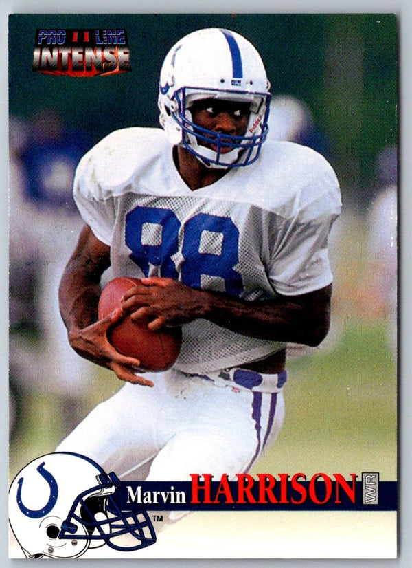 1996 Pro Line Marvin Harrison #95 Rookie