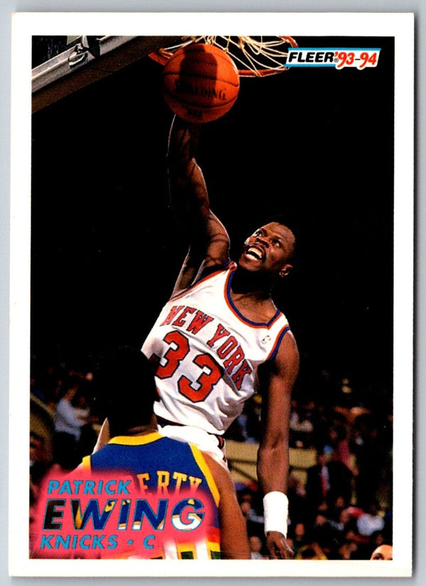1993 Fleer Patrick Ewing #141
