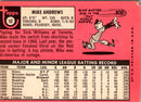 1969 Topps Mike Andrews