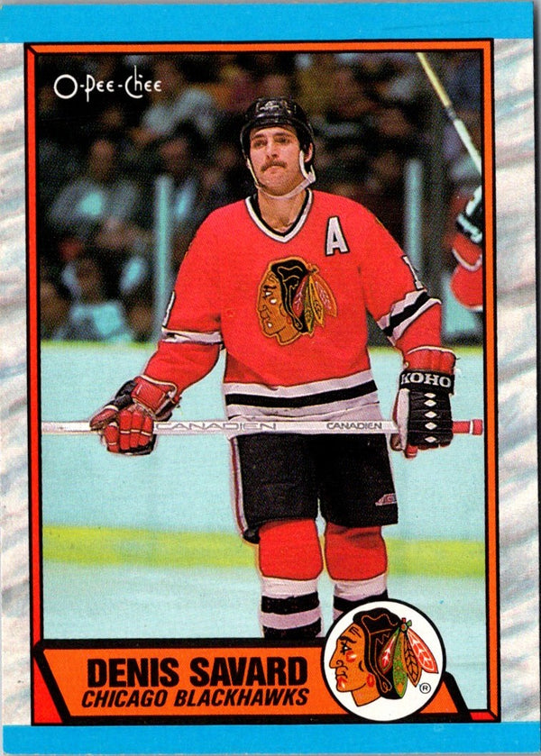 1989 O-Pee-Chee Denis Savard #5