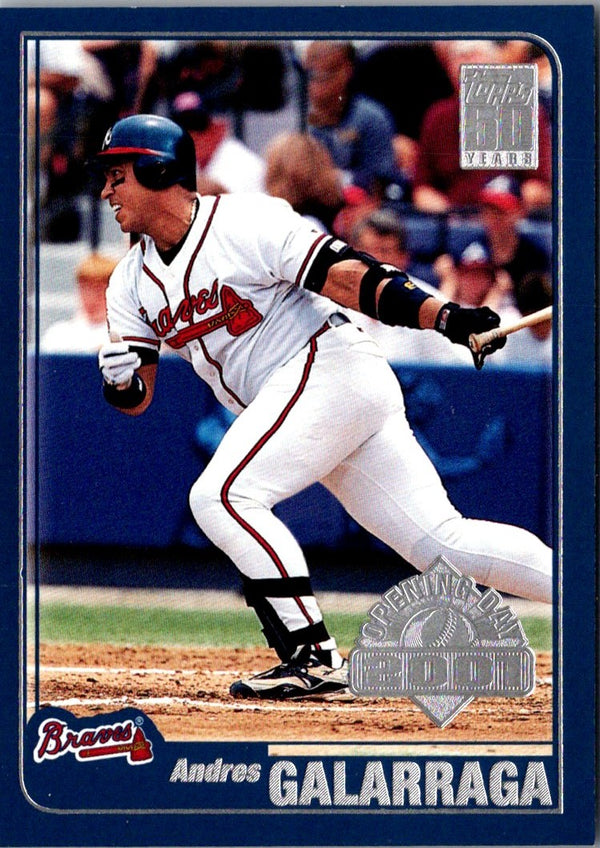 2001 Topps Opening Day Andres Galarraga #27