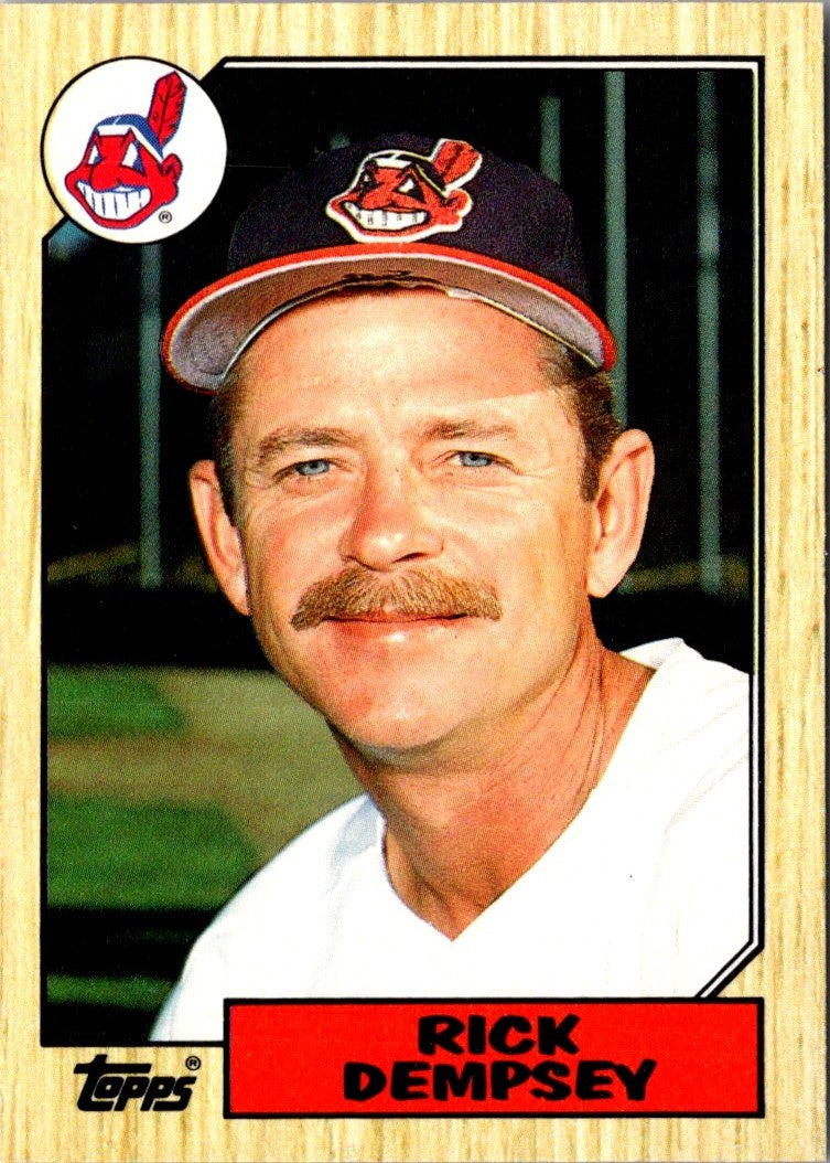 1987 Topps Traded Rick Dempsey