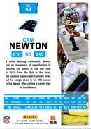 2016 Score Cam Newton