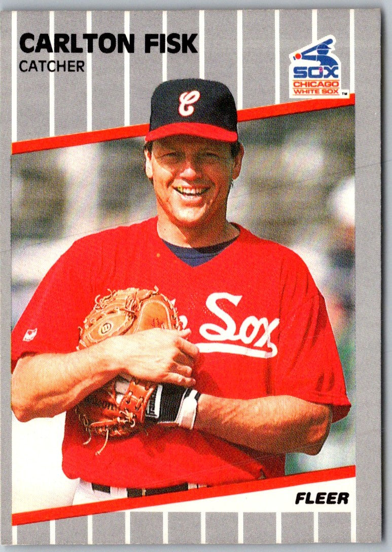 1989 Fleer Carlton Fisk