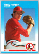 1987 Fleer Ricky Horton