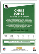 2019 Donruss Blue Press Proof Chris Jones