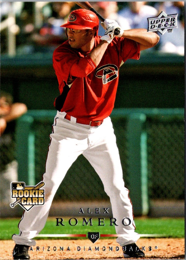 2008 Upper Deck Alex Romero #721 Rookie