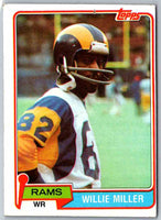 2011 Topps Football Willie Miller #24