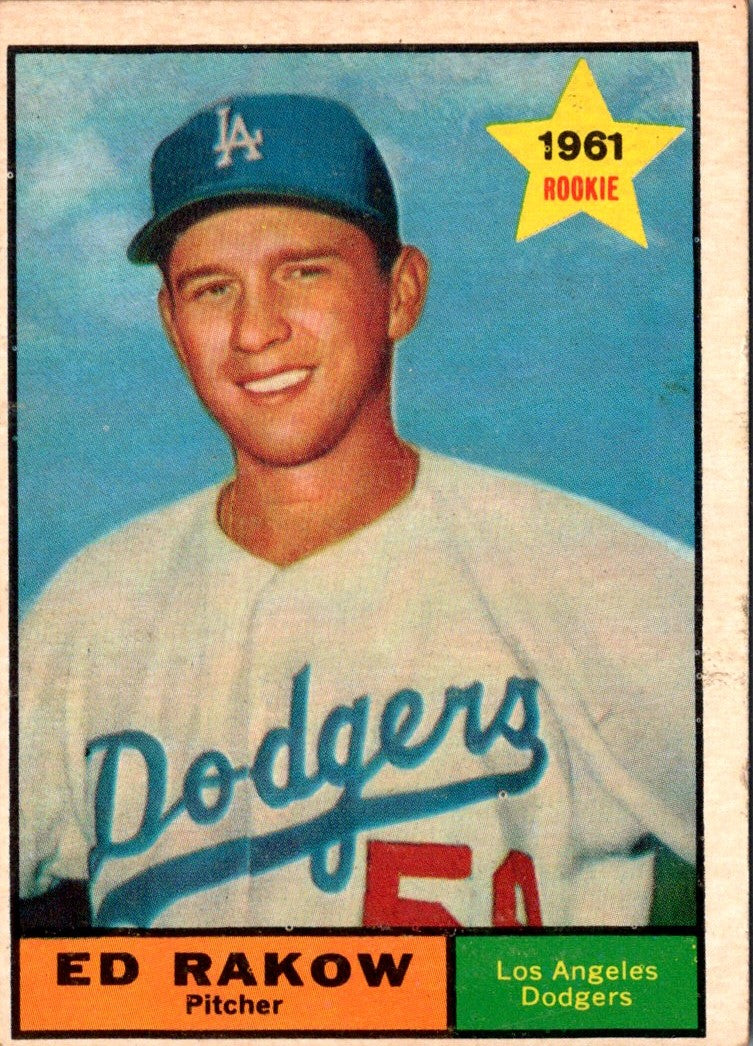 1961 Topps Ed Rakow