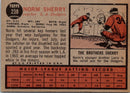 1962 Topps Norm Sherry