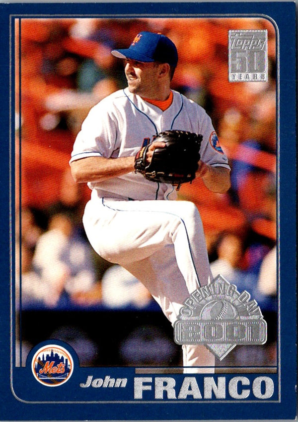 2001 Topps Opening Day John Franco #26