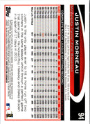 2012 Topps Chrome Justin Morneau