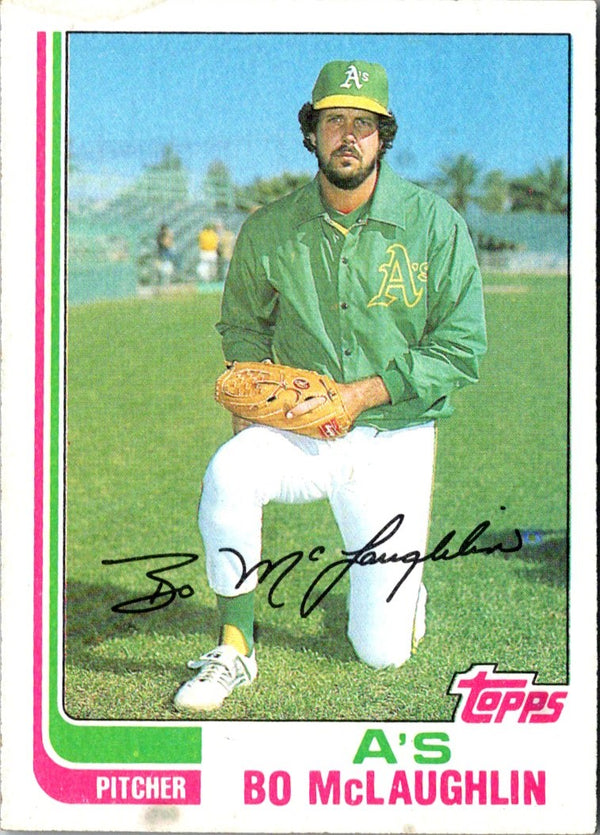 1982 Topps Bo McLaughlin #217