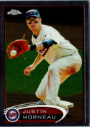2012 Topps Chrome Justin Morneau