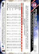2016 Topps Opening Day Maikel Franco