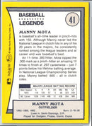 1990 Pacific Legends Manny Mota