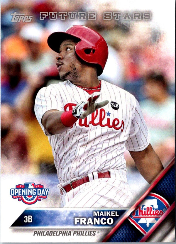 2016 Topps Opening Day Maikel Franco #OD-81