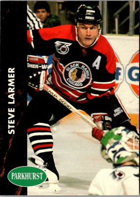 1991 Parkhurst Steve Larmer #34