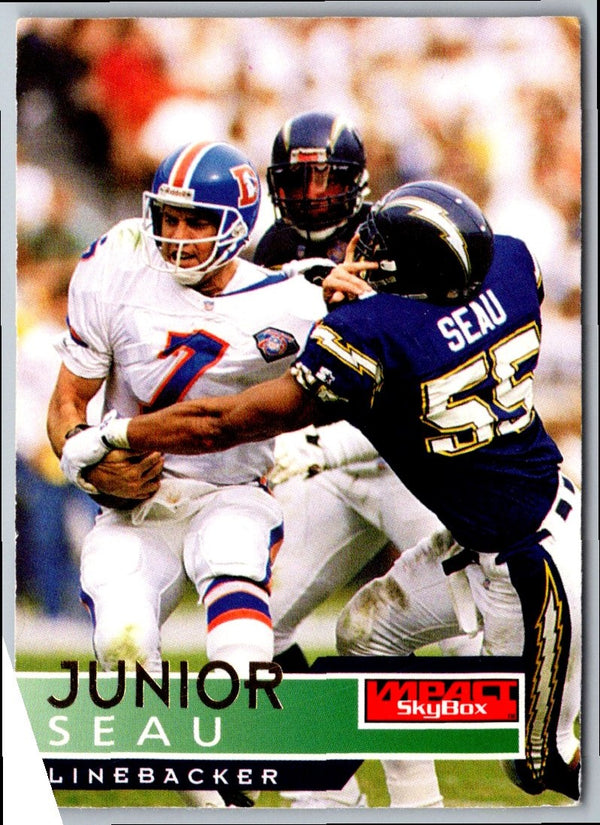 1995 SkyBox Impact Junior Seau #128