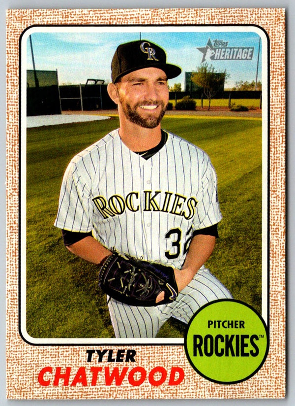 2017 Topps Heritage Tyler Chatwood #164