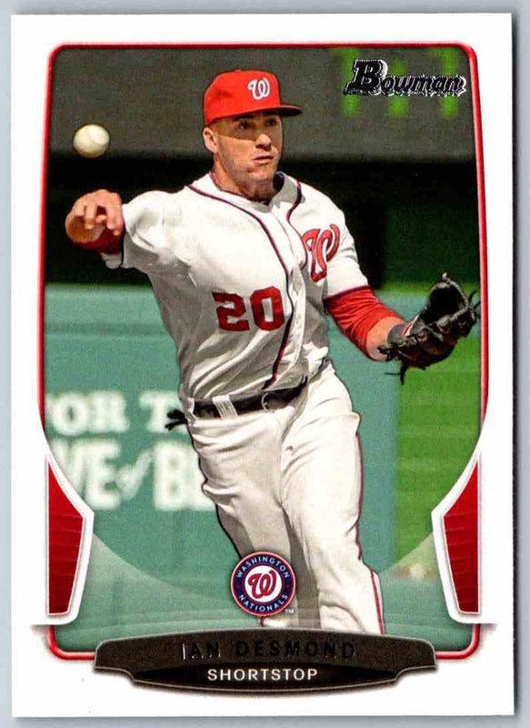 2013 Bowman Ian Desmond #196