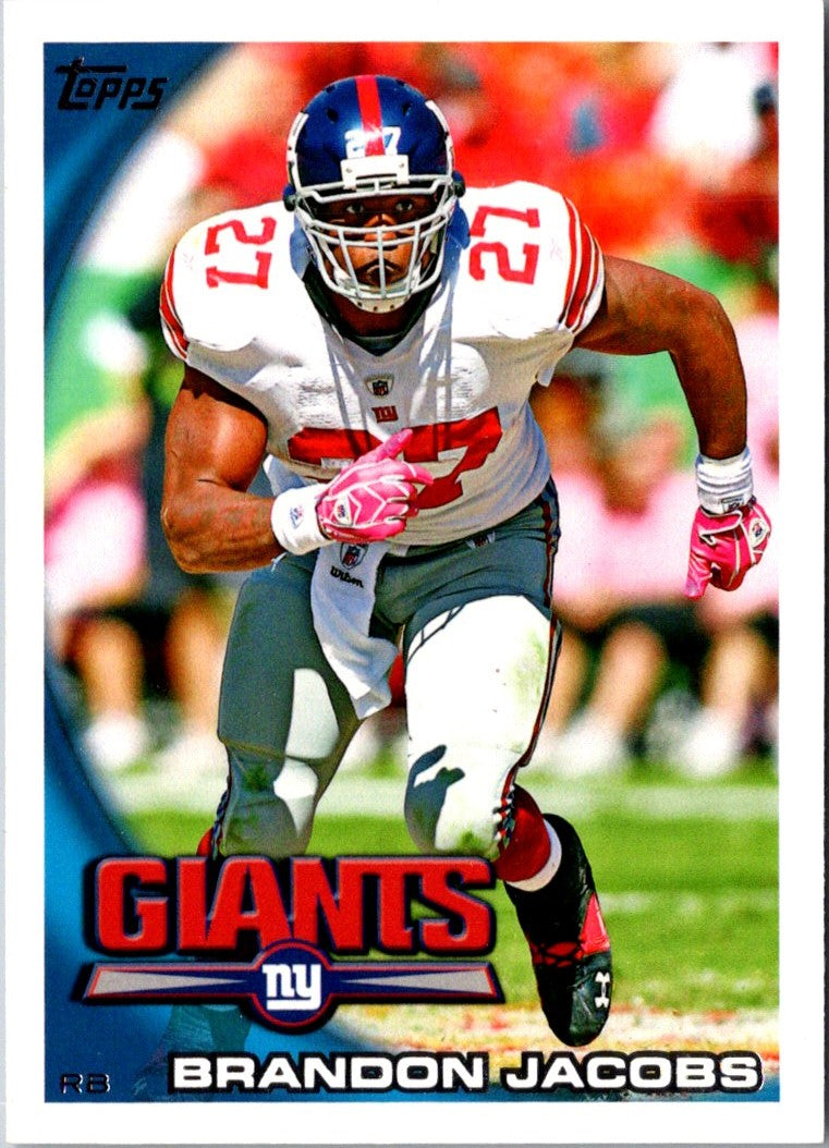 2010 Topps Brandon Jacobs
