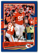 2019 Donruss Blue Press Proof Chris Jones