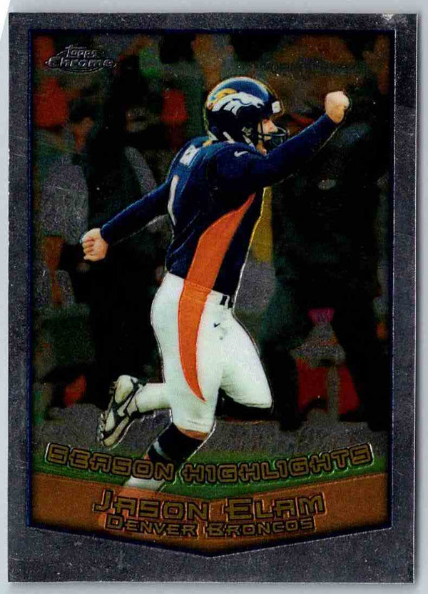2011 Topps Football Jason Elam #125