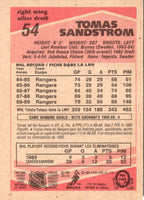 1989 O-Pee-Chee Tomas Sandstrom #54