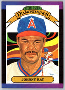 1989 Donruss Diamond  Kings Johnny Ray