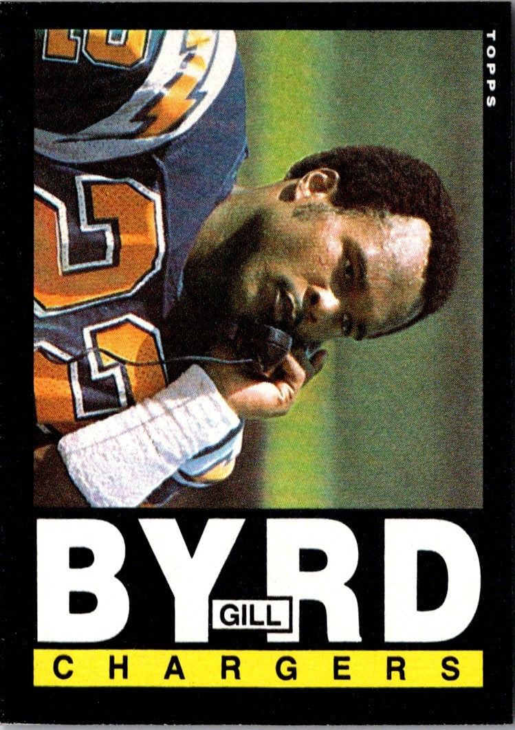 1985 Topps Gill Byrd